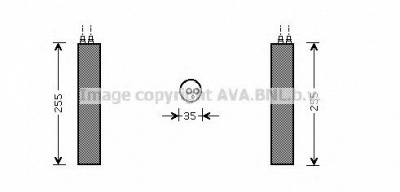 AVA QUALITY COOLING hdd219 -  Осушитель, кондиционер